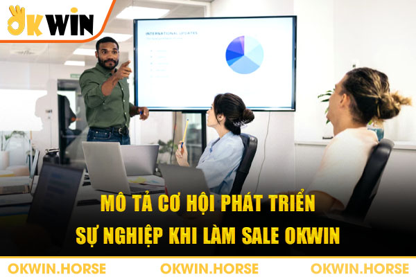 Mô tả cơ hội phát triển sự nghiệp khi làm sale okwin