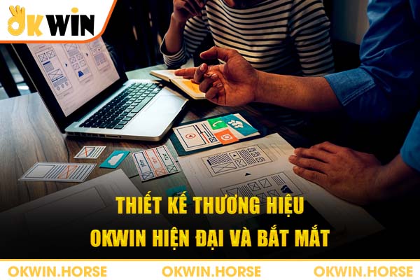 Thiết kế thương hiệu Okwin hiện đại và bắt mắt